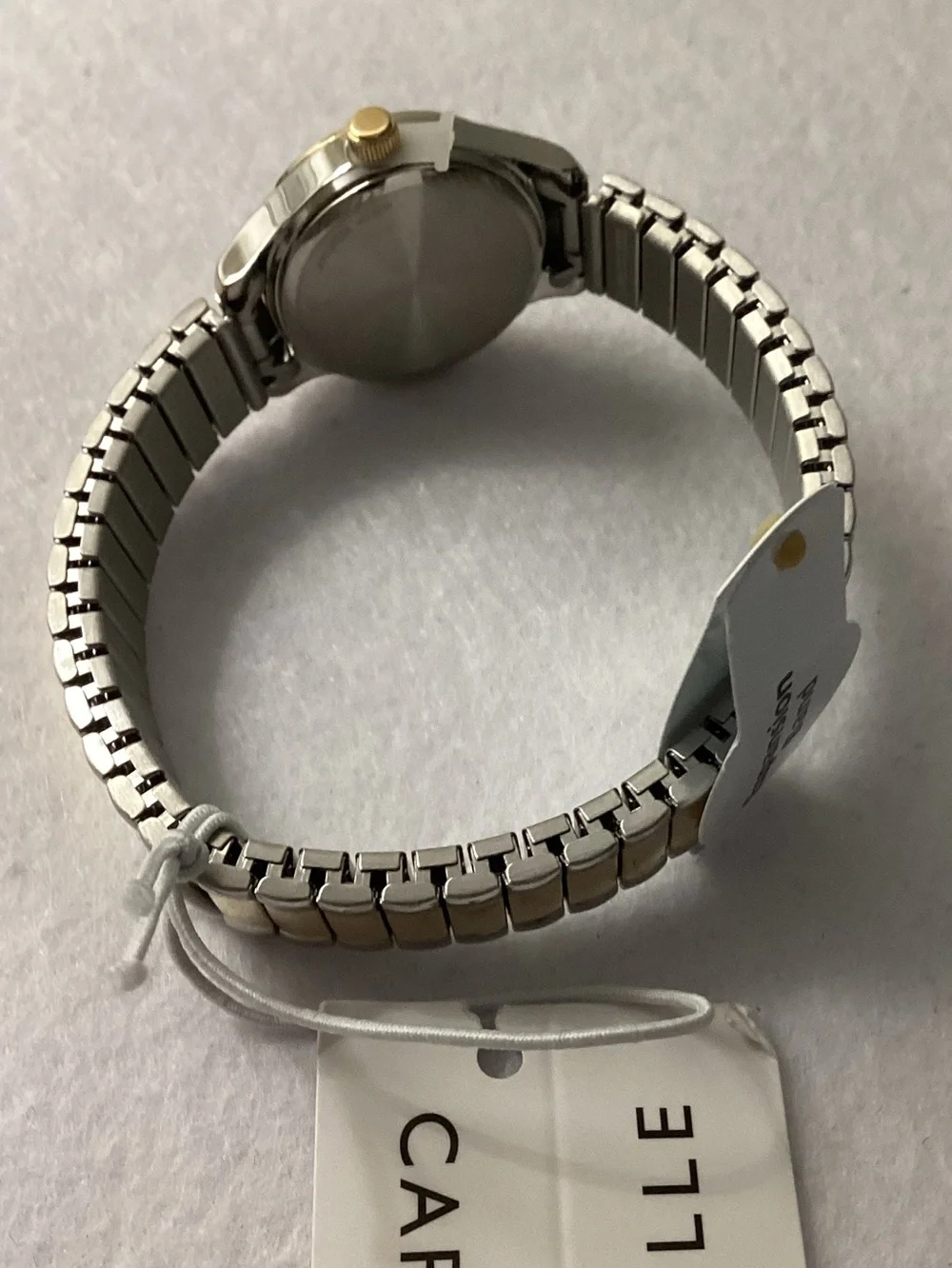 Caravelle Two-Tone Stainless Steel Bracelet Watch 24mm